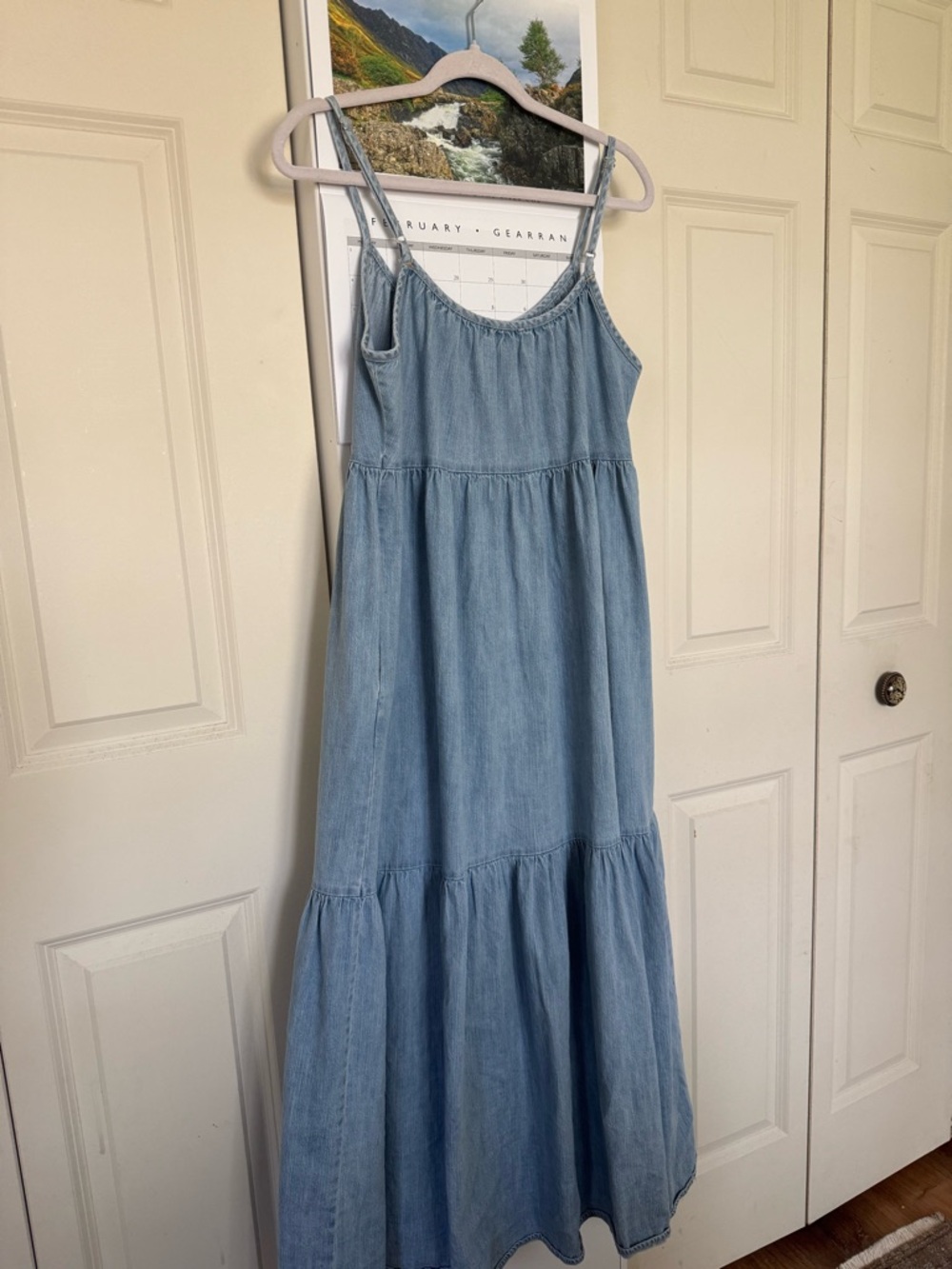 Maxi Denim Dress